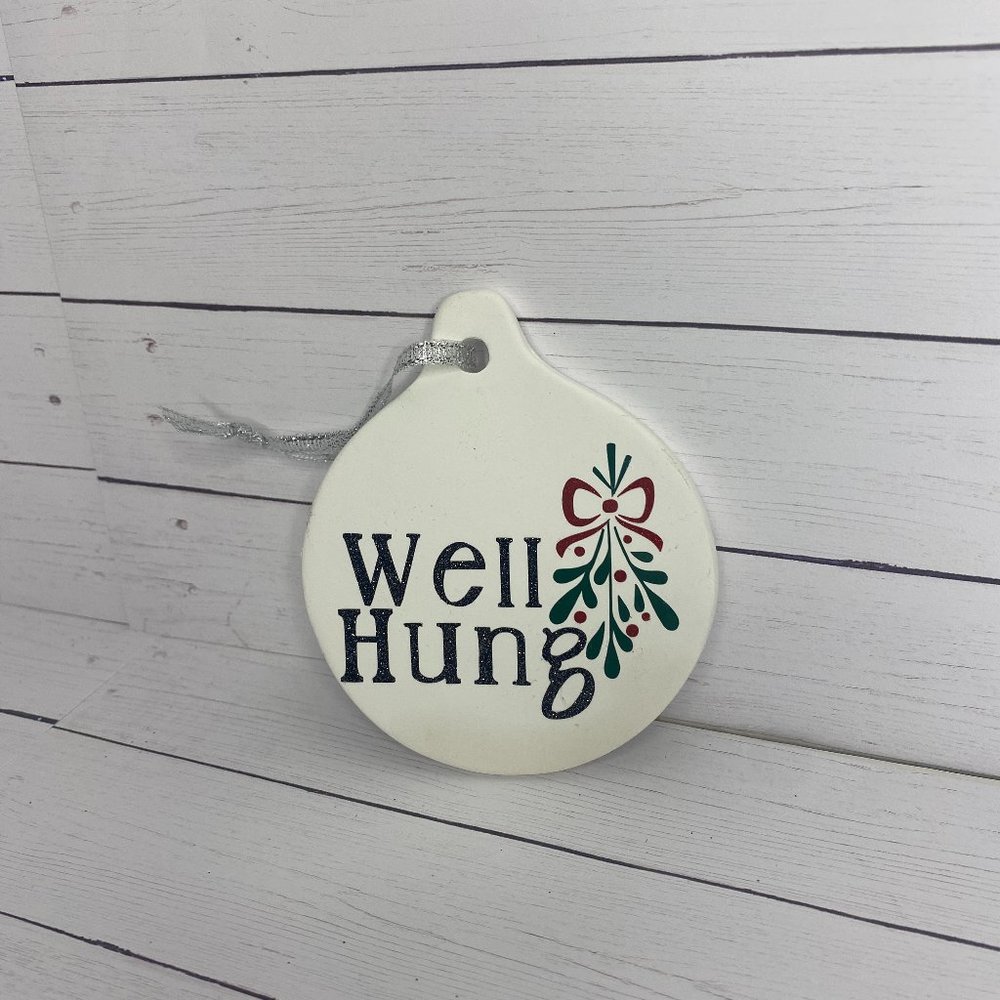 Clay "Well Hung" 2020 Ornament